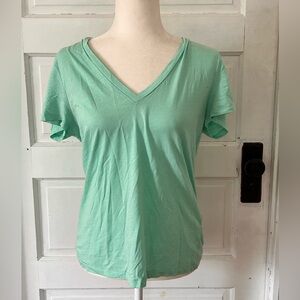 J. Crew | Teal Slub Cotton Tee